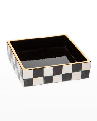 5.5" Courtly Check Cocktail Napkin Holder