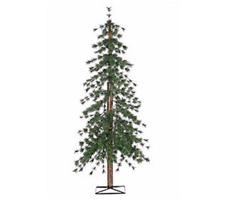 5' Pre-Lit Alpine Tree with Clear White Lights