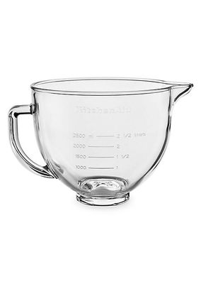 5-Quart Glass Bowl & Lid
