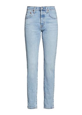 501 High-Rise Skinny-Fit Jeans