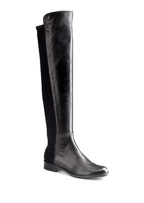 5050 Over-The-Knee Stretch-Leather Boots