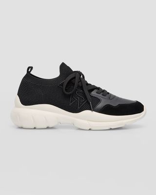 5050 Stretch Knit Chunky Runner Sneakers