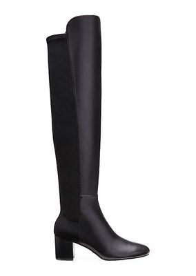 5050 Yuliana 60MM Leather Knee-High Boots