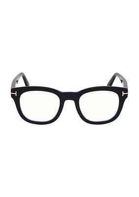 50MM Blue Block Square Optical Glasses