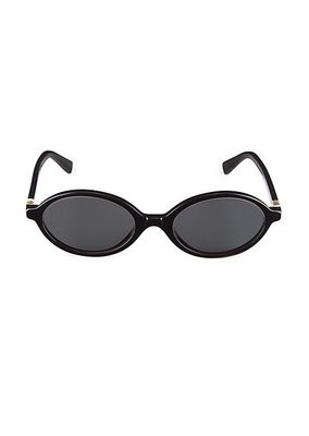 50MM Oval Sunglasses