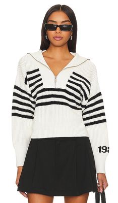 525 Norah Sweater in White