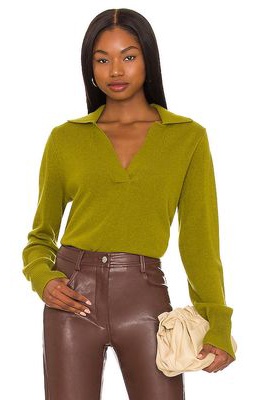 525 Polo Cashmere Pullover in Green