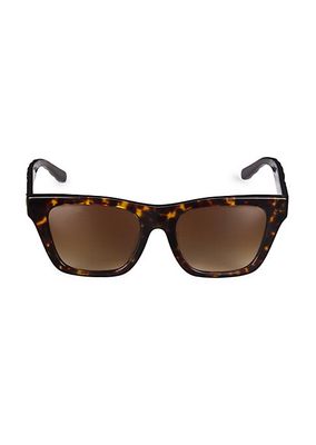 52MM Flat-Top Sunglasses
