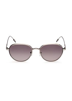 52MM Round Metal Sunglasses