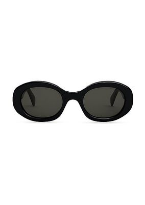 52MM Triomphe Oval Sunglasses