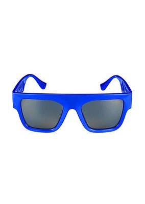 53MM Plastic Rectangular Sunglasses