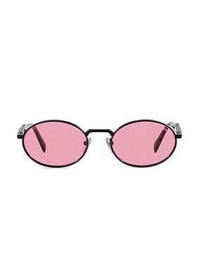 55MM Oval Sunglasses