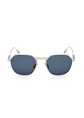 55MM Round Metal Sunglasses