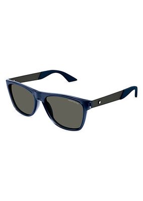 56MM Active Squared Sunglasses