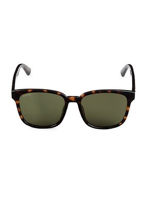 56MM Injection Square Sunglasses