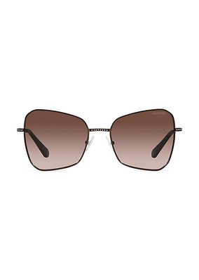 57MM Butterfly Sunglasses