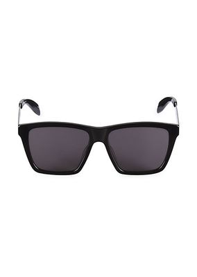57MM Solid Sunglasses