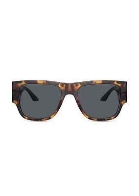58MM Square Pilot Sunglasses