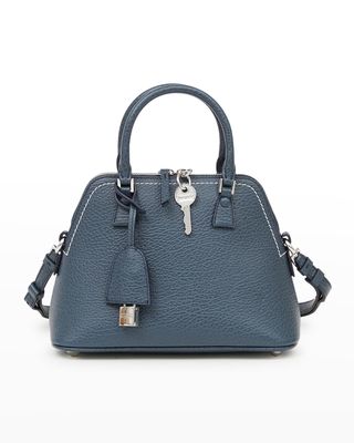 5AC Mini Zip Leather Top-Handle Bag