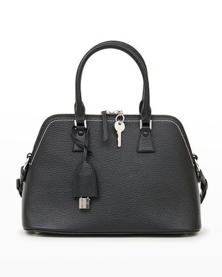 5AC Zip Leather Top-Handle Bag