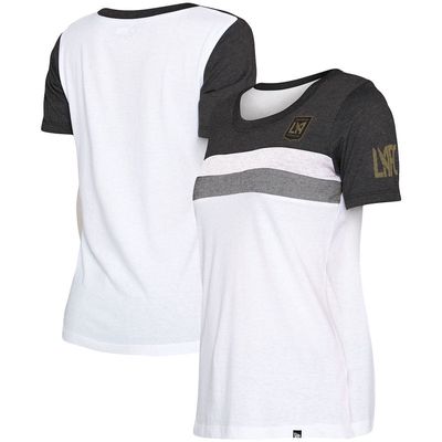 5TH AND OCEAN BY NEW ERA Women's 5th & Ocean by New Era White LAFC Team T-Shirt