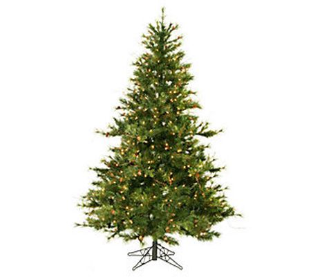 6-1/2' Prelit Mixed Country Pine Tree by Vicker an
