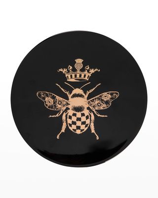 6.25" Queen Bee Appetizer Plates, Set of 4
