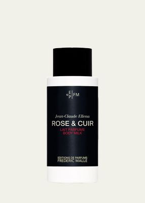 6.8 oz. Rose & Cuir Body Milk
