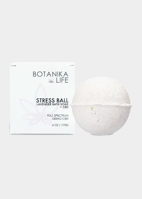 6 oz. Lavender Stress Ball Bath Soak with CBD