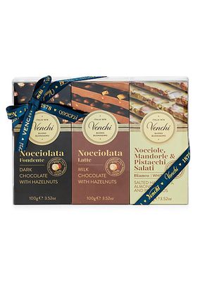 6-Piece Assorted Whole Hazelnut Chocolate Bar Set