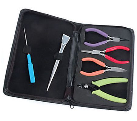 6 Piece Tool Kit with Zippered Case
