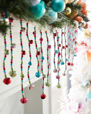 60" Hanging Jingle Bells Garland