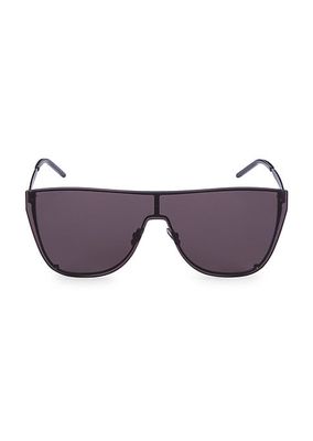60MM Flat-Top Mask Sunglasses