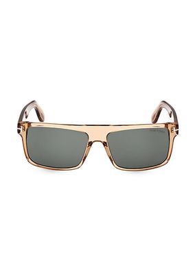 60MM Rectangular Sunglasses