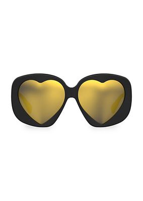 61MM Heart Sunglasses