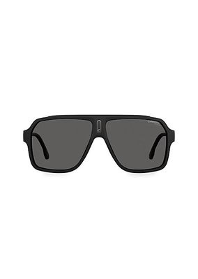 62MM Shield Sunglasses