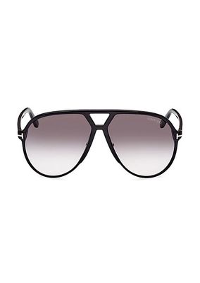 63MM Pilot Sunglasses