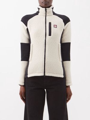 66 North - Tindur Fleece Mid-layer Jacket - Womens - White Black