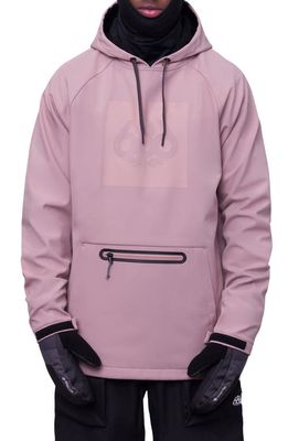 686 Water Repellent Performance Anorak in Dusty Mauve