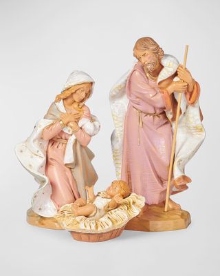 7.5" Scale 3-Piece Set Holy Family Nativity Figures
