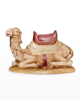 7.5" Scale Seated Camel W/ Blanket Nativity Figure