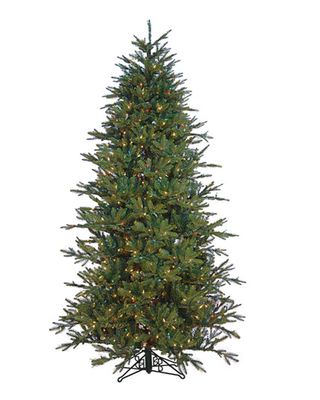 7.5' Slim Alaskan Deluxe LED Prelit Christmas Tree
