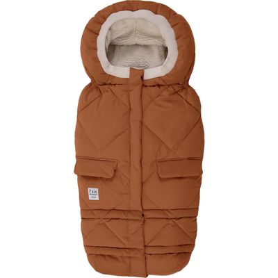 7 A.M. Enfant 212 evolution® Extendable Stroller & Car Seat Waterproof Footmuff in Spice Quilted 