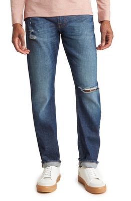 7 For All Mankind Adrien Distressed Slim Jeans in Appndistd