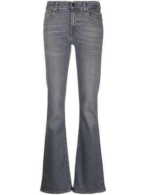 7 For All Mankind Bootcut mid-rise jeans - Grey