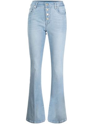 7 For All Mankind bootleg low-rise jeans - Blue