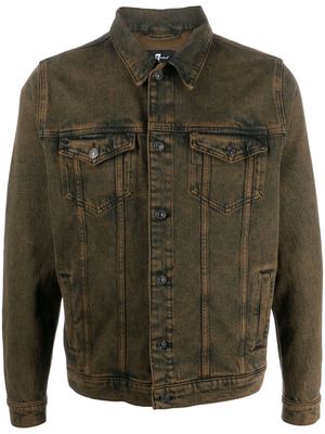 7 For All Mankind button-up denim jacket - Brown