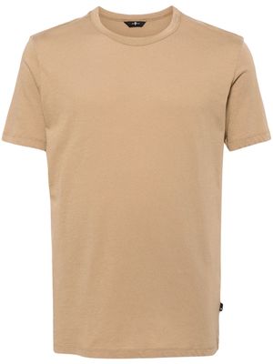 7 For All Mankind cotton crew-neck T-shirt - Brown