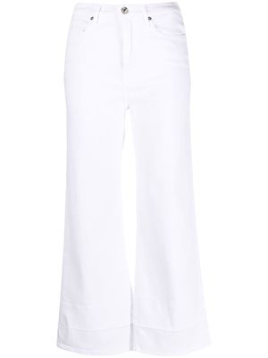7 For All Mankind cropped denim jeans - White