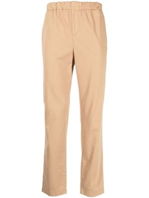 7 For All Mankind elasticated waistband chino joggers - Brown